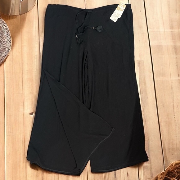 Becca Etc Trendy Plus Size Modern Muse Cover-Up Pants, 0X (14-16) - Picture 2 of 5